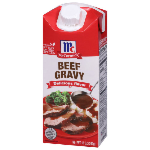 McCormick Simply Better Beef Gravy, 12 oz