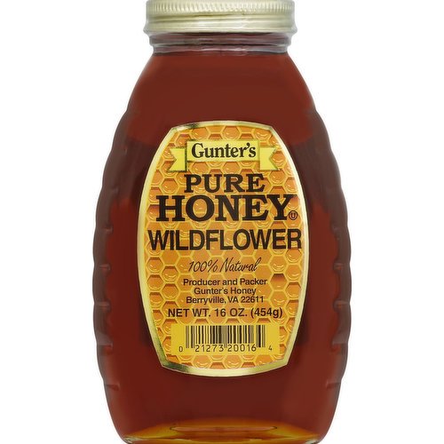 Gunter's Honey, Pure, Wildflower