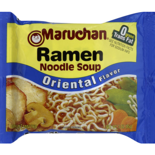 Maruchan Ramen Noodle Soup Oriental - 3 oz pkg