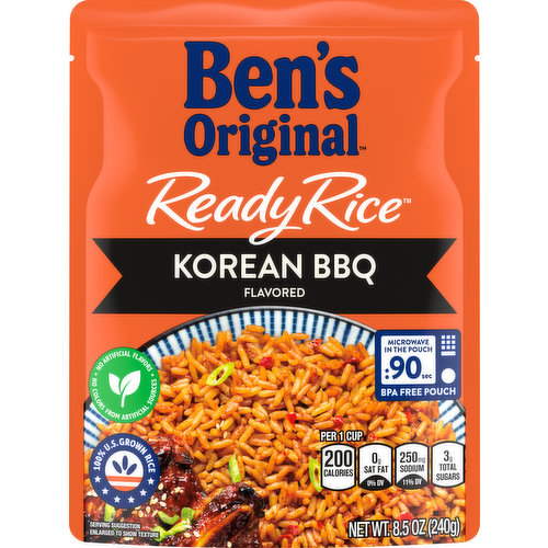 Ben's Original Ready Rice, Korean BBQ Flavored