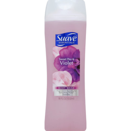 Suave Body Wash, Sweet Pea & Violet