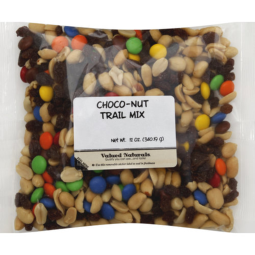 Valued Naturals Trail Mix, Choco-Nut