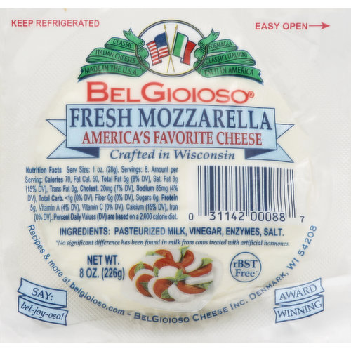 BelGioioso Cheese, Fresh Mozzarella