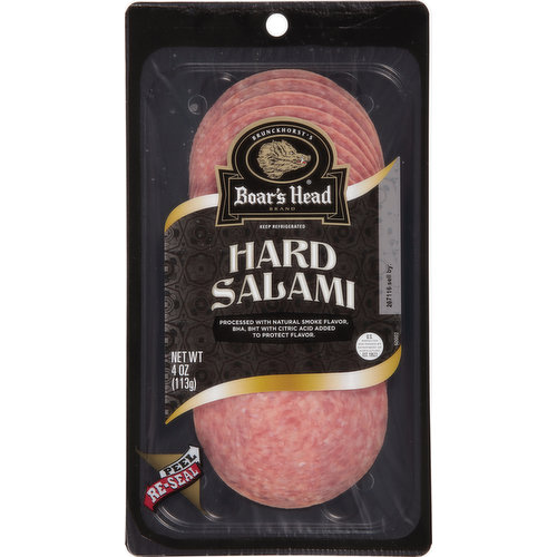 Boars Head Salami, Hard