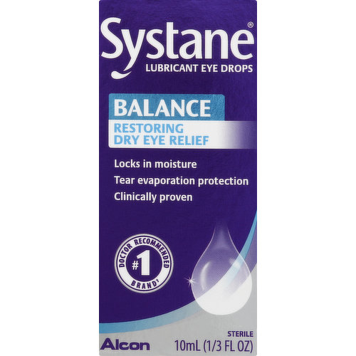 Systane Eye Drops, Lubricant, Clinical Strength