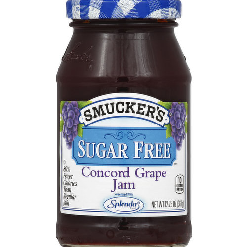 Smucker's Jam, Sugar Free, Concord Grape