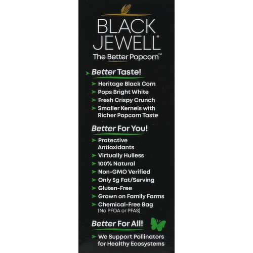 Black Jewell Popcorn, Natural