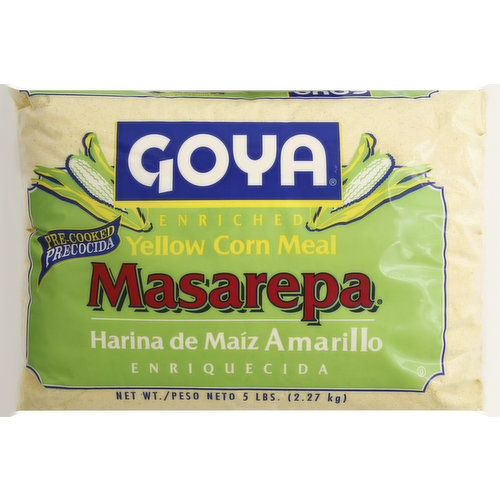 Goya Corn Meal, Enriched, Fine Yellow