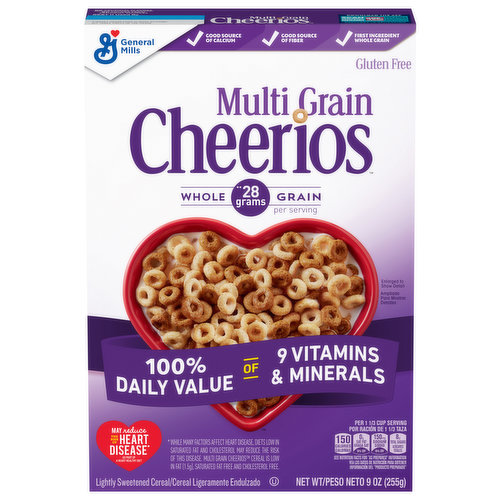 Cheerios Cereal, Multi Grain