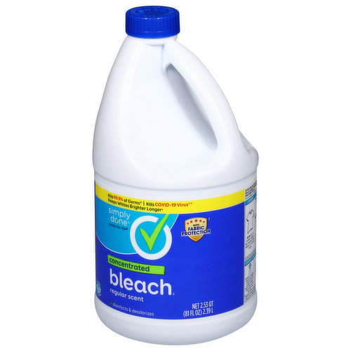 Simply Done Bleach, Regular Scent, Concentrated