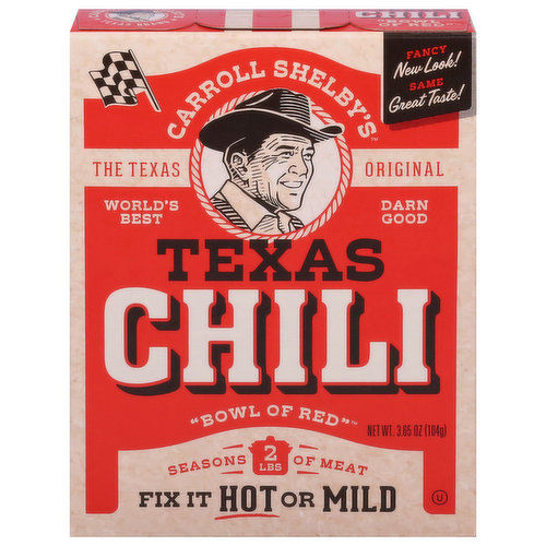 Carroll Shelby's Chili, Texas