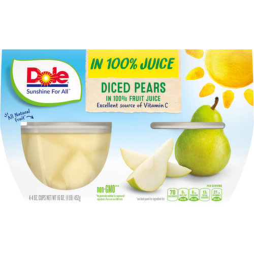 Dole Diced Pears