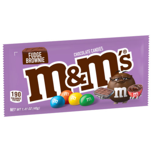 M&m's Fudge Brownie Share Size: Nutrition & Ingredients