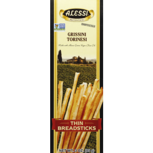 Alessi Breadsticks, Thin