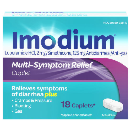 Imodium Multi-Symptom Relief, Caplets