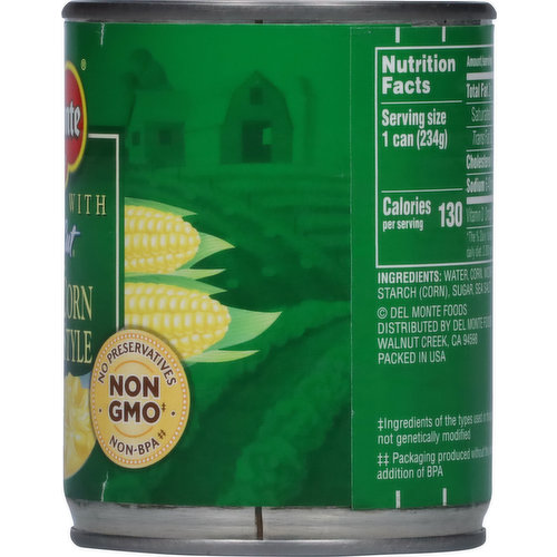 Del Monte Sweet Corn, Cream Style