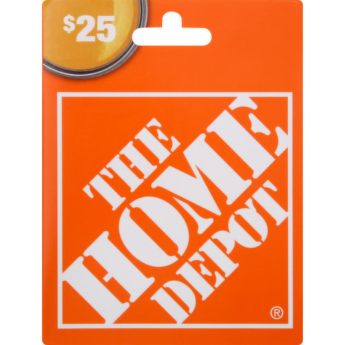 The Home Depot Gift Card, The Home Depot, $25