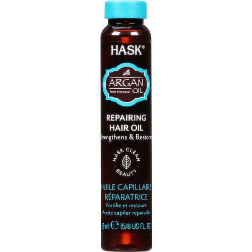 Hask Hair Oil, Repairing, Argan Oil