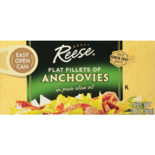 Reese Anchovies, Flat Fillets