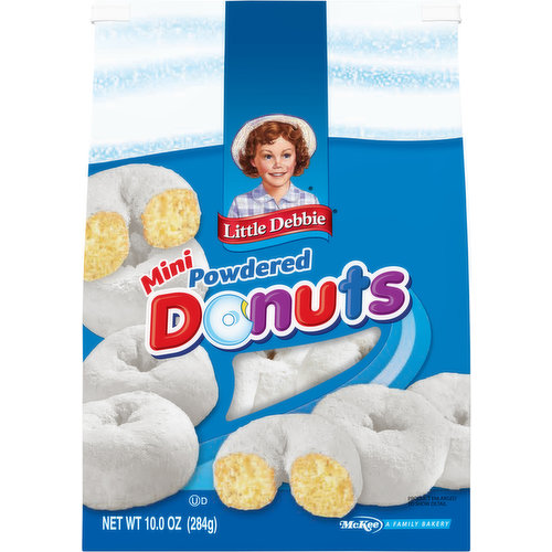 Little Debbie Donuts, Powdered, Mini