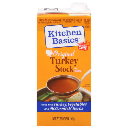 Kitchen Basics Stock, Turkey, Original