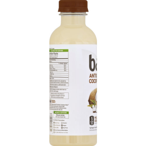 Bai Coconut Flavored Water, Molokai Coconut, Antioxidant Infused