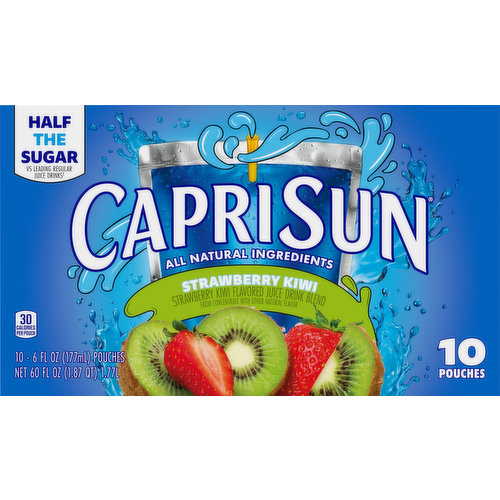 Save on Capri Sun Juice Drink Pouches Strawberry Kiwi All Natural