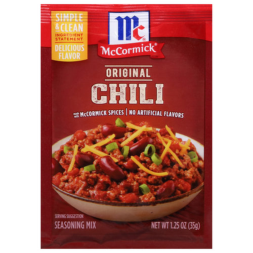 McCormick Seasoning Mix, Original, Chili