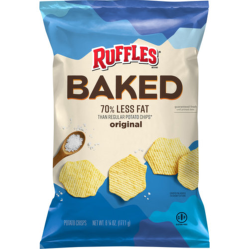 Ruffles Potato Crisps, Original, Baked