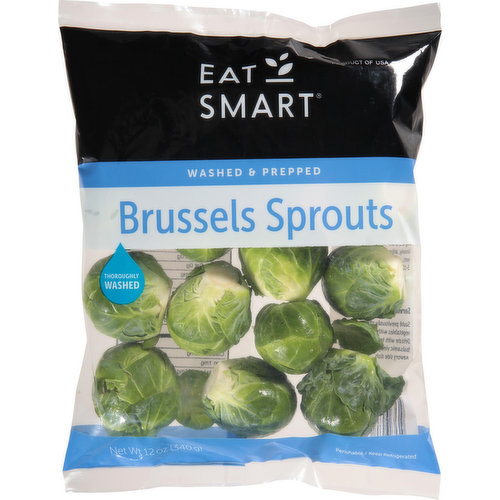 Eat Smart Brussels Sprouts, Washed & Prepped