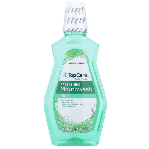 TopCare Freshening Mouthwash, Mint