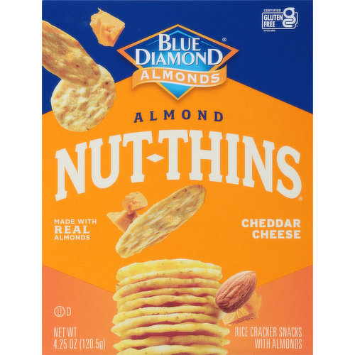 Blue Diamond Crackers, Cheddar Cheese