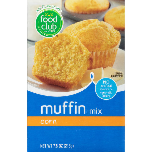 Food Club Muffin Mix, Corn