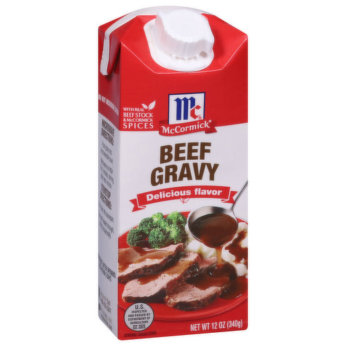 McCormick Simply Better Beef Gravy, 12 oz