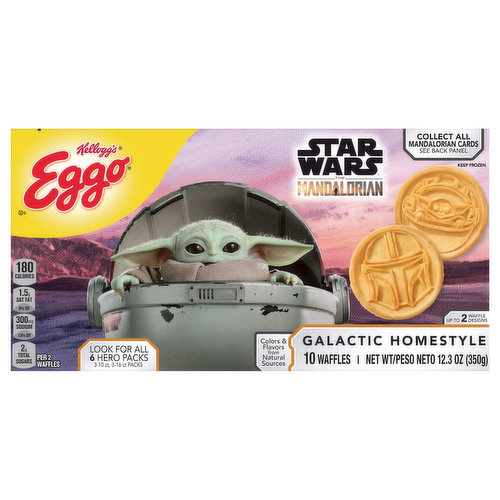 Eggo Waffles, Star Wars The Mandalorian, Galactic Homestyle