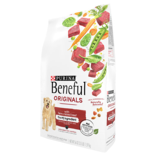 Beneful Dog Food, with Farm-Raised Beef, Adult Small Dogs