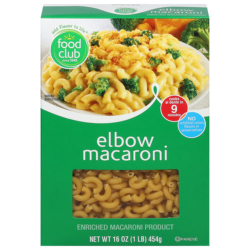 Food Club Elbow Macaroni