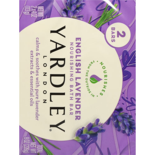 Yardley London Bath Bar, English Lavender, Nourishing