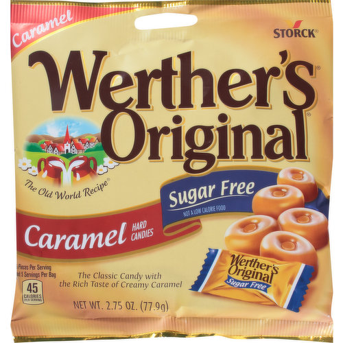 Werther's Original Hard Candies, Sugar Free, Caramel