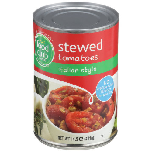 Food Club Italian Style Stewed Tomatoes
