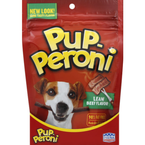 PUP PERONI Dog Snacks, Lean Beef Flavor