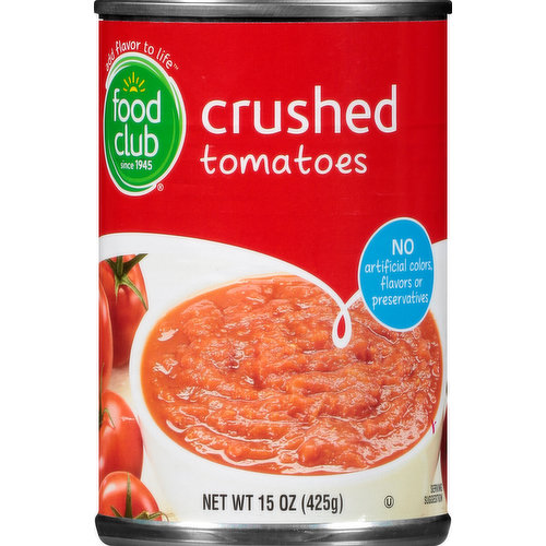 Food Club Tomatoes, Crushed