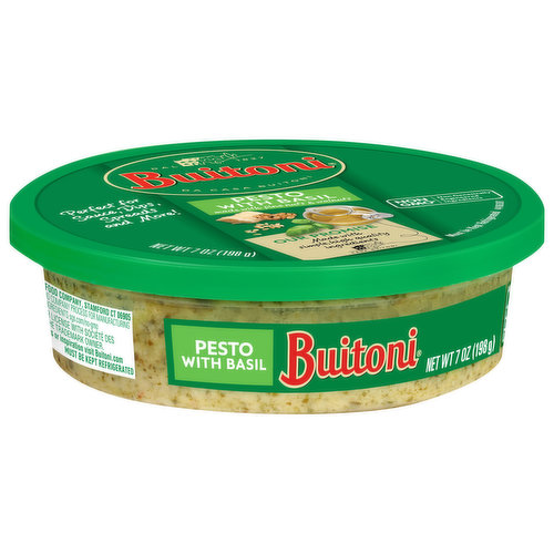 Buitoni Basil Pesto with Pine Nuts Walnuts King Kullen