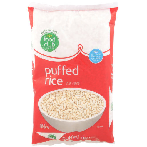 Food Club Puffed Rice Cereal