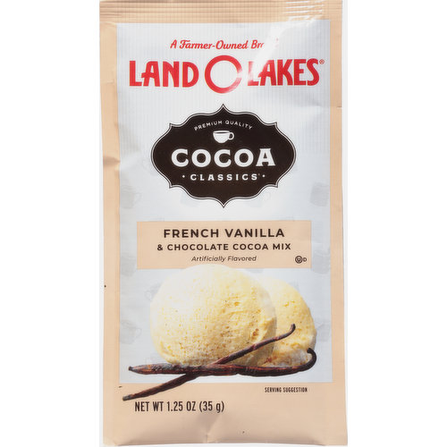 Land O Lakes Cocoa Mix, French Vanilla & Chocolate