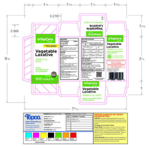 TopCare Vegetable Laxative, Tablets