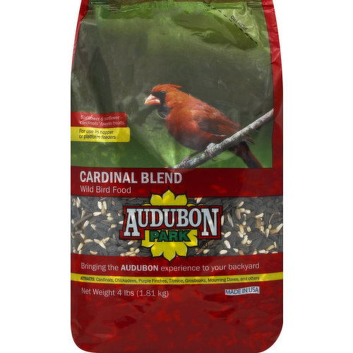 Audubon Park Wild Bird Food, Cardinal Blend