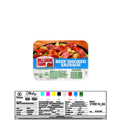 Hillshire farm 2024 beef smoked sausage