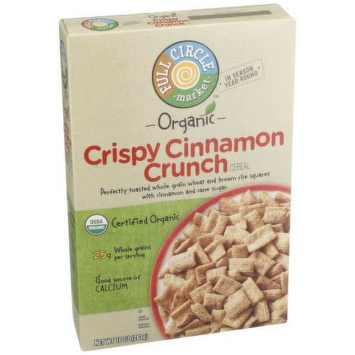 Full Circle Market Crispy Cinnamon Crunch Cereal