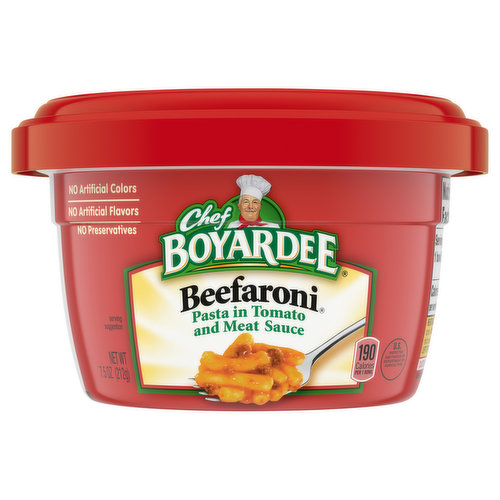 Chef Boyardee Beefaroni